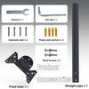 Antennas Mounting System Adjustable Angles Holder Rack for 4cm Pipe Weather Resistant Coating For Permanent Installation