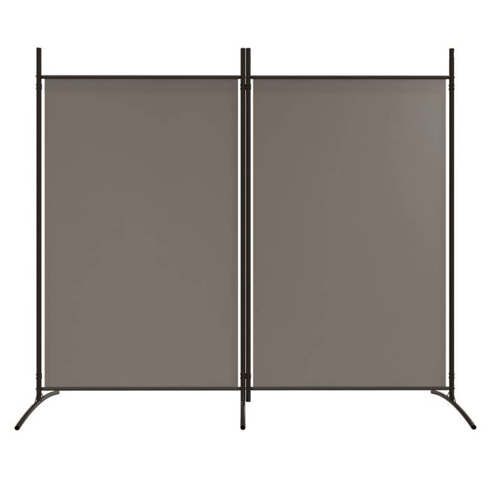 VidaXL Cloison de Séparation 2 Panneaux Séparateur de Pièce Pliable Diviseur Écran d'Intimité Paravent Décoration Salon 350260
