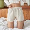 Summer Ice Silk Safety Pants Women Can Wear Loose Leggings Thin Pajama Shorts Lace Does Not Roll