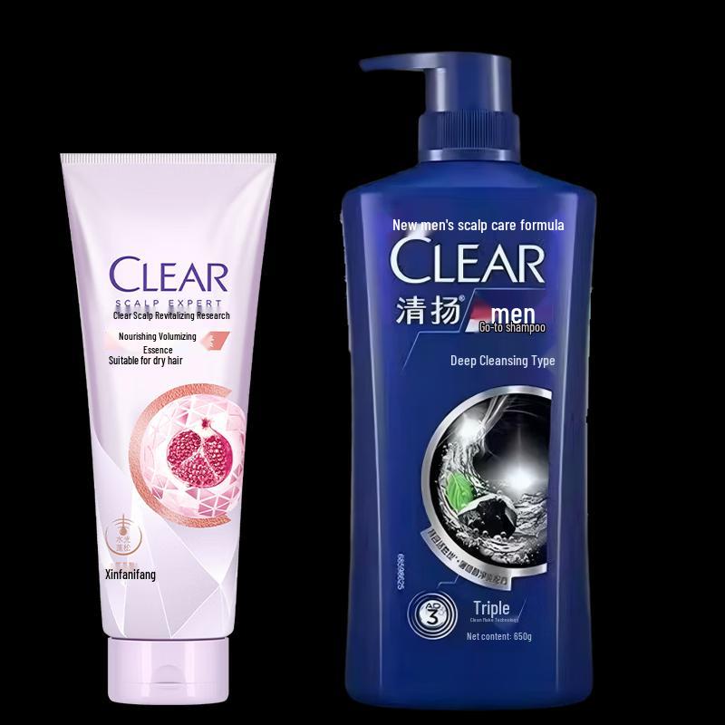 Clear Men Anti-Dandruff Shampoo & Hair Care Set