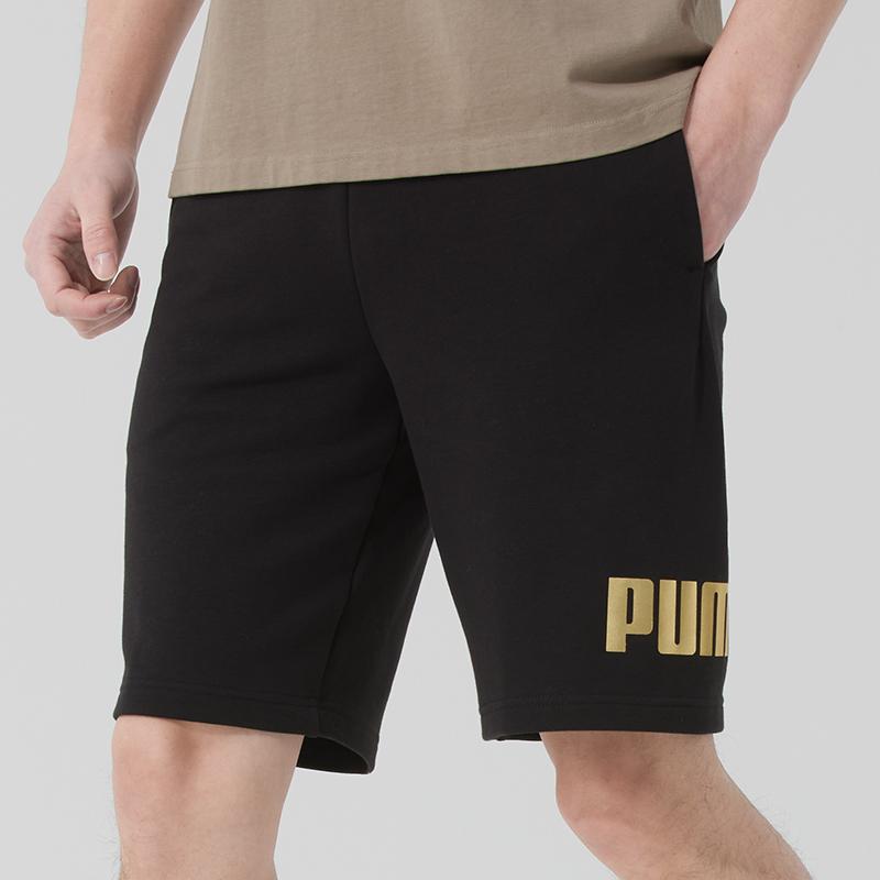 New PUMA Sports Life Collection Casual Shorts Unisex Black 687528-56