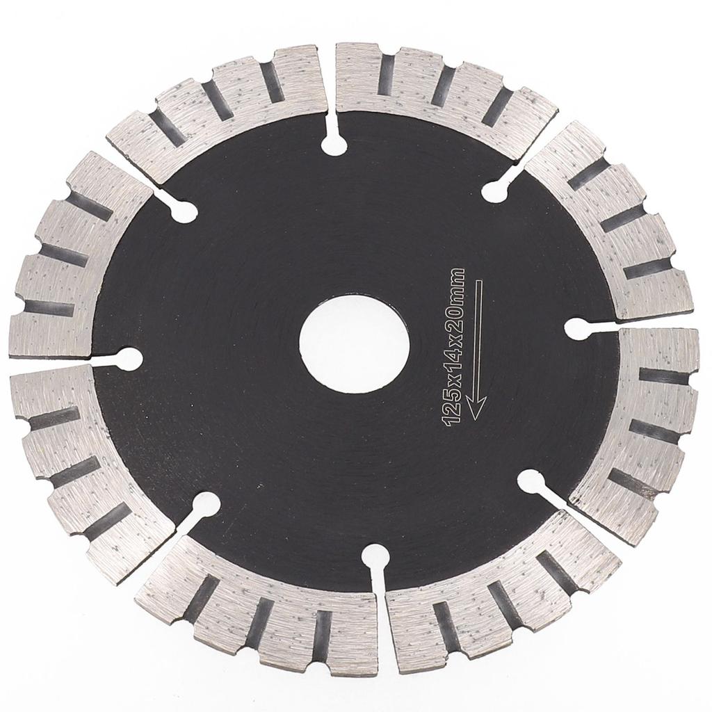 Segmented Saw Blade 5 Inch Diameter Perfect for Concrete and Stone