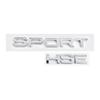 Car 3D chrome plated logo letter front hood sports badge For Land Rover RANGE ROVER ABS Sport HSE sticker decorative accessories BQ9