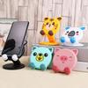 Mobile Phone Holder Tablets Desk Stand Cute Resin Animal For iPad Smartphone Cat Dog Ornament Home Tabletop Decor Statues