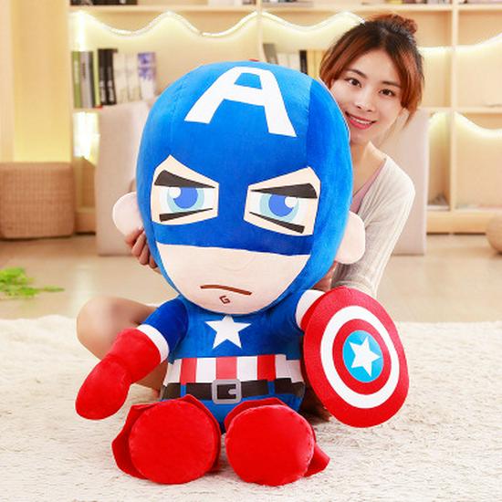 Large Cartoon Anime Plush Doll Pillow - Soft Toy for Kids, 61cm