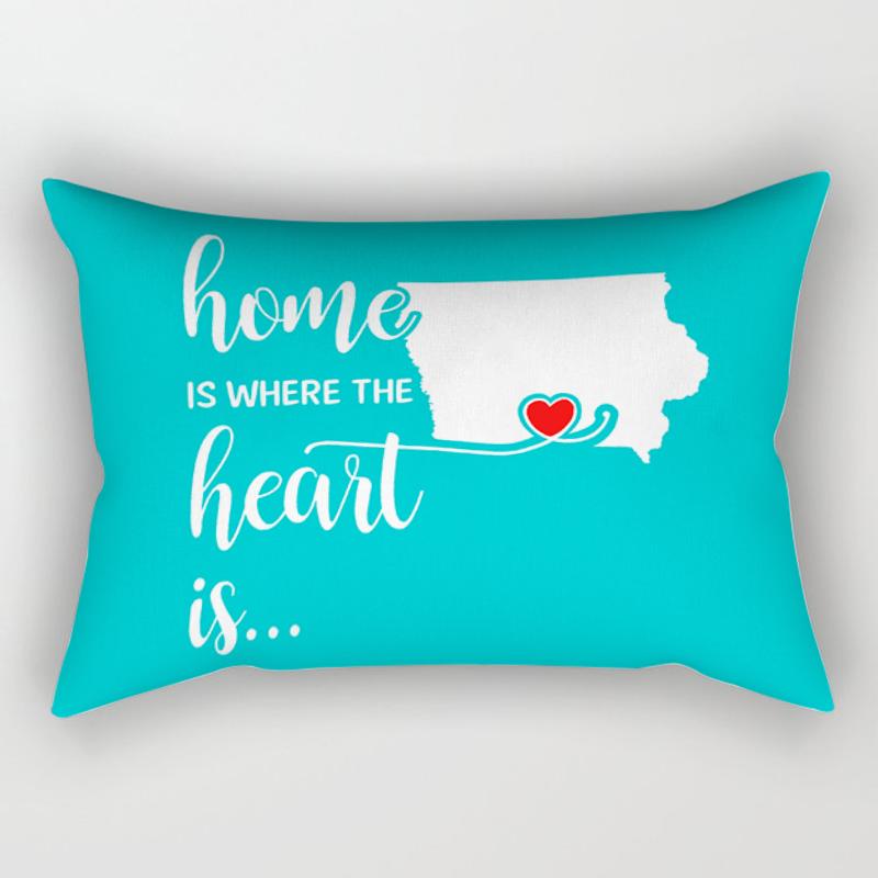 Скандинавская голубая наволочка для милого дома, украшение для дома, гостиная, украшение для дивана, наволочка 30*50, наволочка на талию автомобиля 40*60 30X50cm