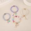 Kristall-Perlen-Blumenarmband - Koreanischer Stil, Geschenk für die beste Freundin, Kleines Gänseblümchen-Design, Frisch und Süß.