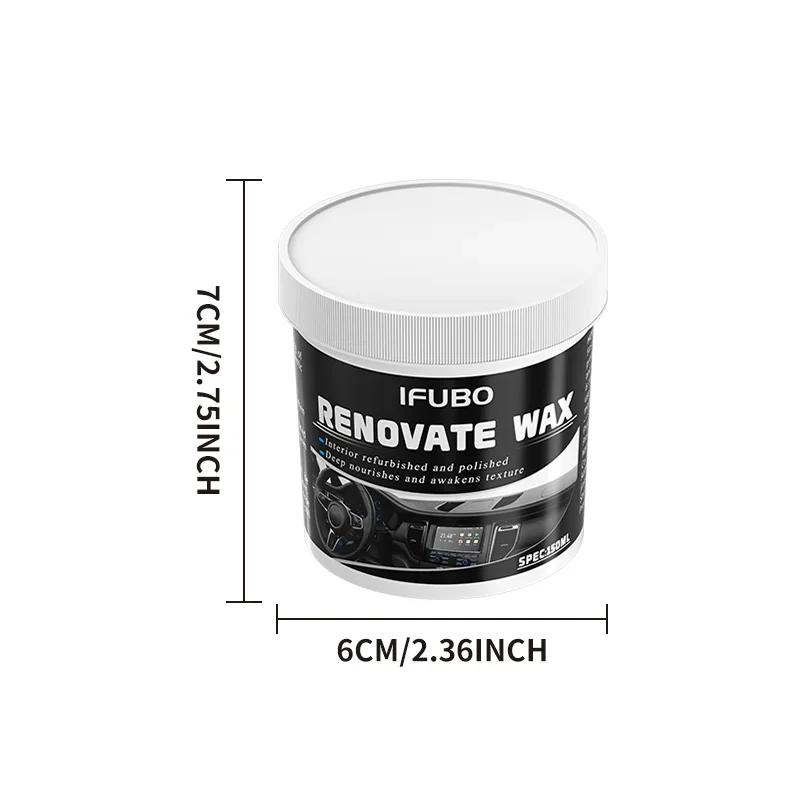 Multi-purpose Automotive Interior Renovation Wax Plastic Parts Repair Agent, Tire Protection Agent, Whitening Agent, Sponge