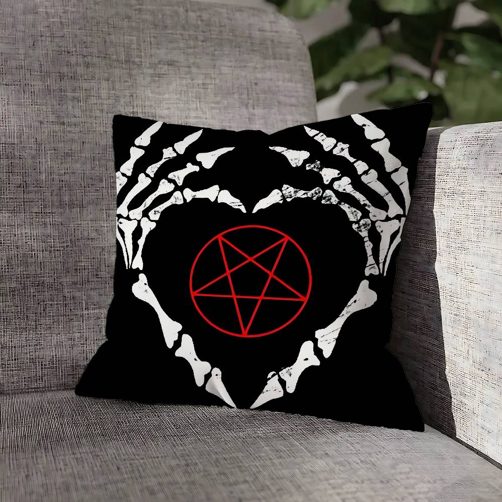 B-BathoryS Band Quorthon Throw Pillow Case For 45x45cm 40x40cm 55x55cm 50x50cm 30x30cm Square Car Pillowcase Shell