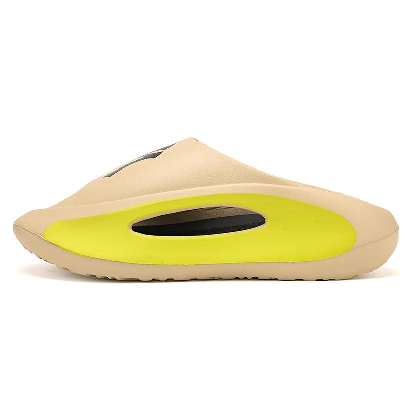 Summer New Men's One-word Drag Casual Non-slip Light Fashion Versatile Beach Wear Can Be