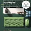 Wireless Mute Keyboard and Mouse Set - Portable and Compact for Office and Gaming