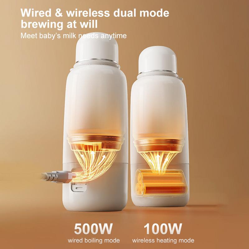 Philips Constant Temperature Cup Wireless Portable Dual-Mode Quick Heating for Milk Making 500ml 500W 3-Pin Plug