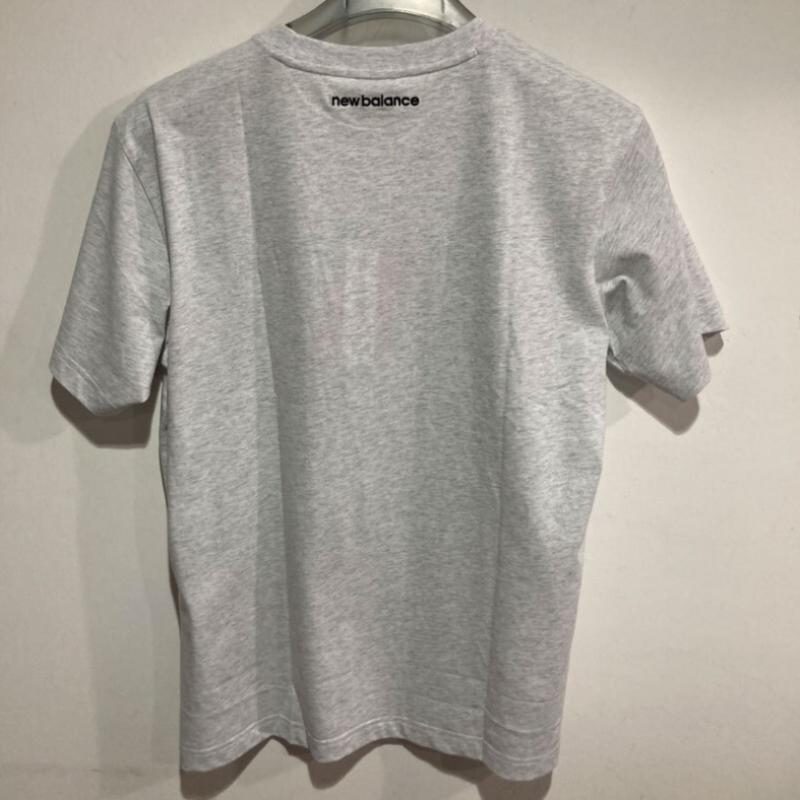 New Balance Logo Short Sleeve Tee Nbnef21403 Light Gray