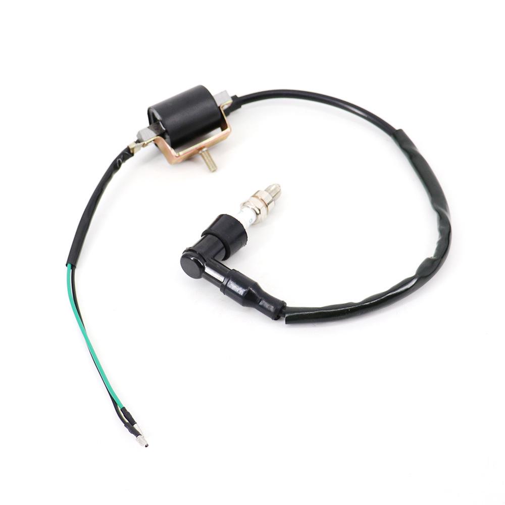 Wiring Harness Ignition System for 50-110CC ATV/Buggy: Includes Switch, Spark Plug, CDI