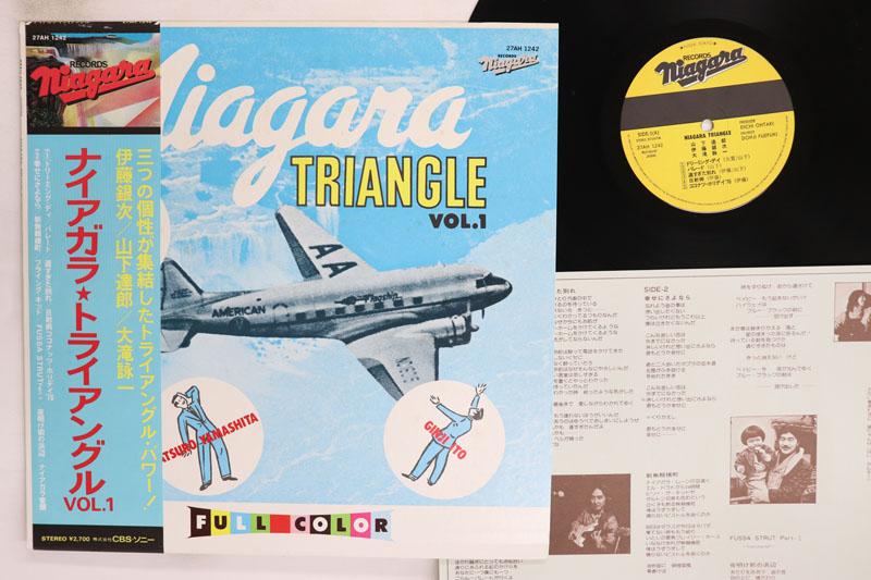 

LP Record NIAGARA TRIANGLE TATSURO YAMASHITA Niagara Triangle Vol. 1 27AH1242 NIAGARA 1981 Japan Obi Japanese PopRock Used
