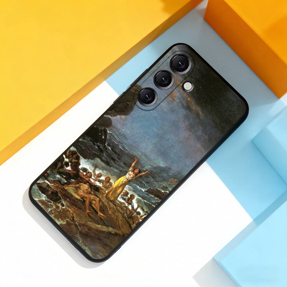 Spain F-Francisco Goya Art Phone Case For Samsung Galaxy A 73,72,51,53,52,71,22,5G,Note,J7,8,9 Soft Black Cover