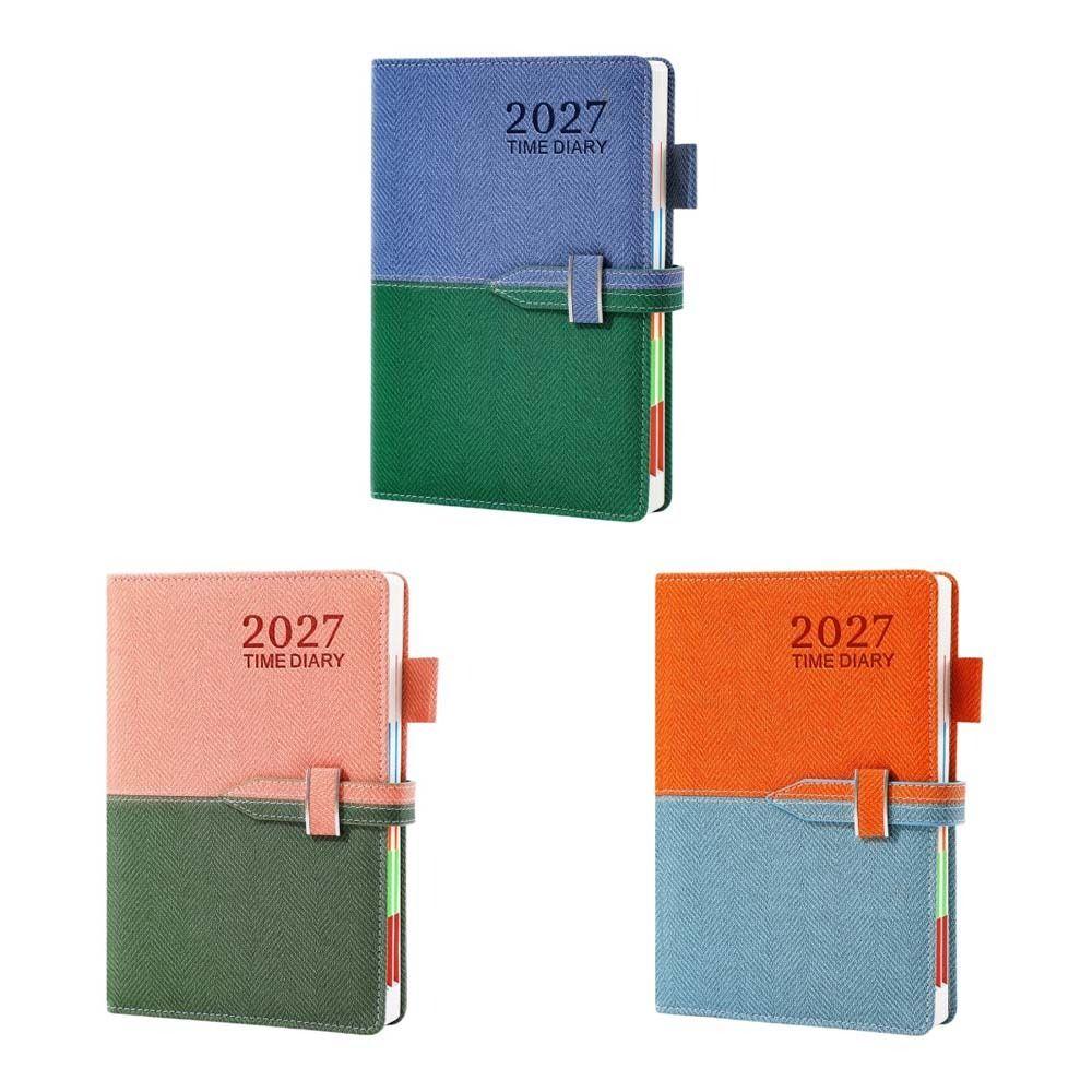 Calendar Notebook 2027 Schedule Book A5 Time Management Planner Personal Diary