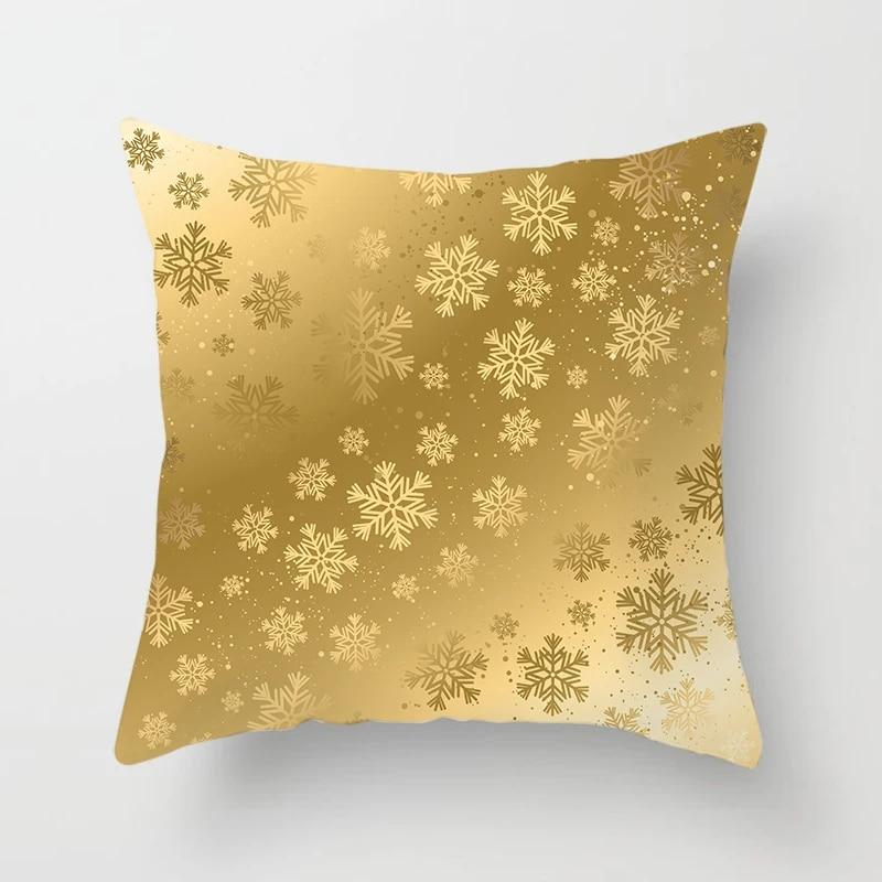 Świąteczne poszewki na poduszki z nadrukiem Świąteczne poszewki na poduszki dekoracyjne do domu Poszewki na poduszki świąteczne