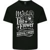 O Mamă este Ca o Floare Ziua Mamei Mum Mom Tricou Unisex din Bumbac Ușor