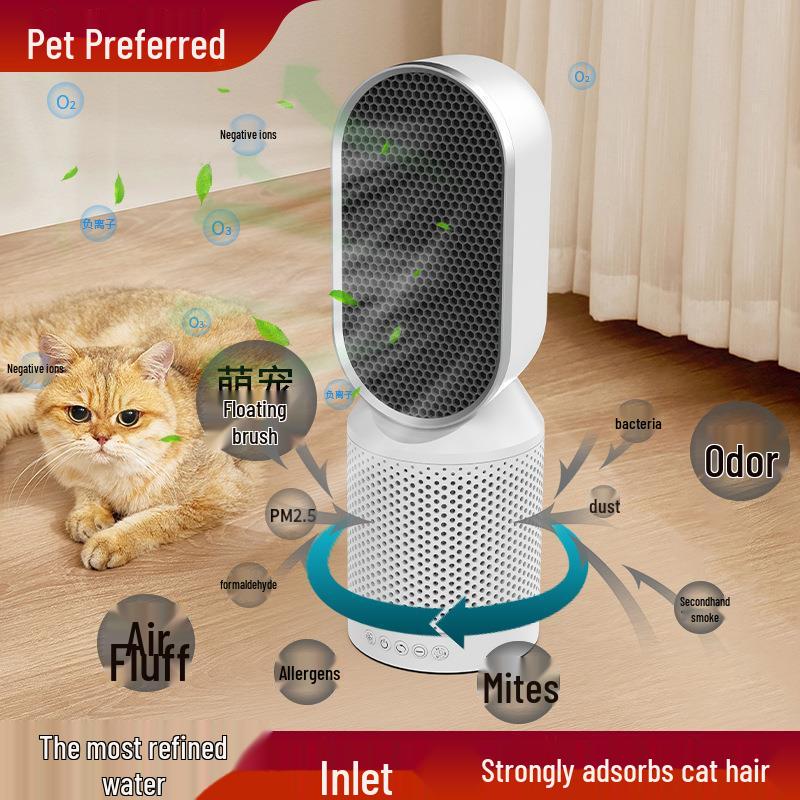 

Automatic Pet Hair and Odor Removal Air Purifier for Cats and Dogs White, F001 Filter
