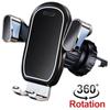 Newest Air Vent Gravity Car Phone Holder 360 Degree Rotation Navigation GPS Holder Car Air Outlet Clip Phone Support Bracket