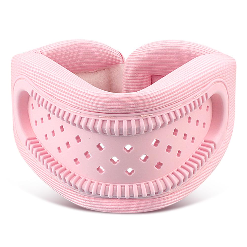 

022 Hollow Neck Support Pillow Cervical Collar Memory Foam Cushion for Pain Relief Injury Recovery B