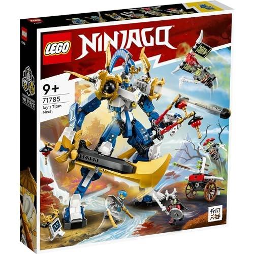 LEGO NINJAGO Jays Titanen-Mech 71785 Ninja-Roboter Bau-Set mit Minifiguren