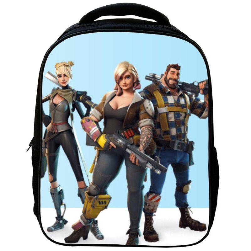 Zaino 3D Stampa Gioco Fortnite Zaino Scuola Borsa da Viaggio Ragazza Ragazzo