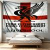Liverpool F.C Print Tapestry - Portable Wall Decor Cloth, for Home, Dorm, Travel, Bedroom, Living Room - Ideal Birthday Housewarming Gift