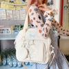 Bow shoulder bag Comic-Con transparent pain bag cute Japanese two-dimensional messenger bag student class tutoring bag woman