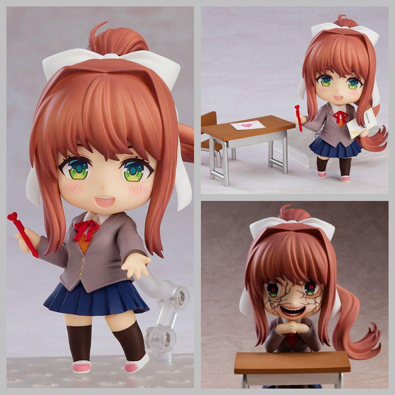Doki Doki Literaturclub! Animationsspiel Peripherie Spielzeug Monika Natsuki Anime Action Bewegliches Modell Figuren Sammlung NTR