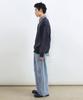 INSILENCE Stone Washed Pullover Washed Navy