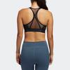 Adidas Medium Intensity Solid Color Sports Bra Women Underwear Black GD1478