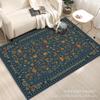 Retro Ethnic Style Carpet, Living Room Floor Mat Bosmia B & B Hotel Carpet Outdoor Tent Mat