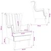 Pink Velvet Armchair