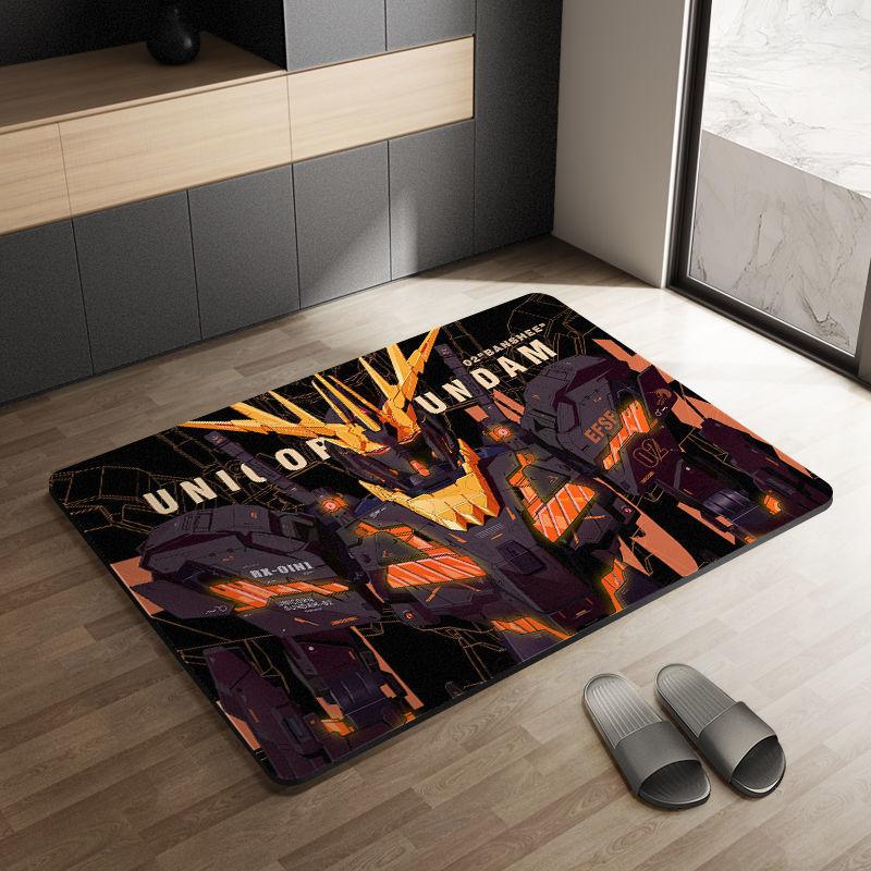 Diatom Mud Floor Mat Bathroom Water Absorption Non-slip Quick-drying Door Mat Toilet Toilet Door Foot Mat