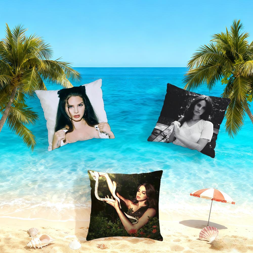 LLana Del RReyES Singer cushion cover Home Bedding Sofa living Room pillowcase Simple Soft Skin Cushion Cover Party Gift