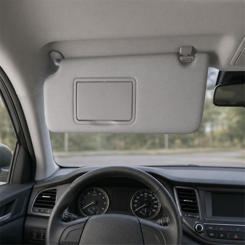 Direct Fit Interior Sun Visors Panel Assembly 83280TG7A12ZA, Gray Mirror Cover,83280TG7A12ZB Repair Part