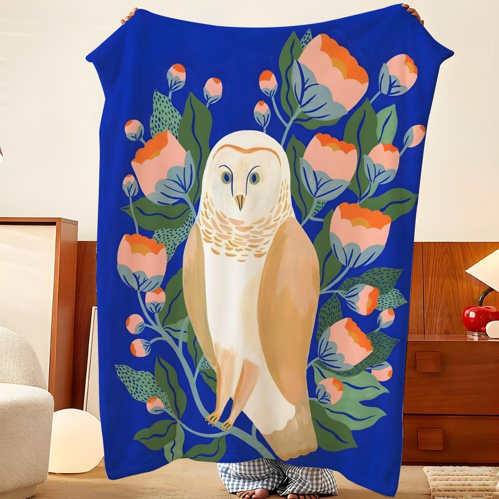 Artist A-Agathe S-Singer Throw Flannel Throw Blanket, Lightweight Cozy, Durable Washable Cute Cool