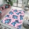 Potdemiel 3D Stitch Cartoon Rug Carpet for Living Room Children Bedroom Mat Sofa Doormat Floor Rug Home Decor Mat Fast Shipping