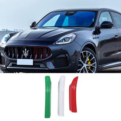 For Maserati Grecale 2022 Car Styling ABS Front Grill Decoration Strips Trim Accessories