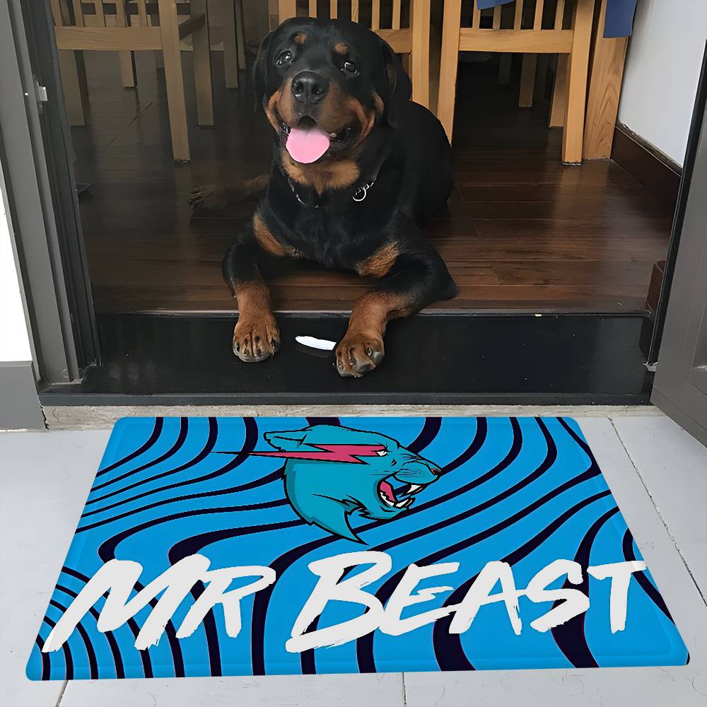 Individual Creato Mr-B-Beast Hallway Carpet Washable Non-Slip Living Room Sofa Chairs Area Mat Kitchen Doormat Area Rug