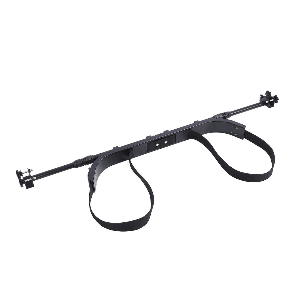Golf Cart Bag Holder 1 Inch Square Tube Adjustable Length Nylon Strap Universal Fit for Most 2+2 Seat Golf Carts