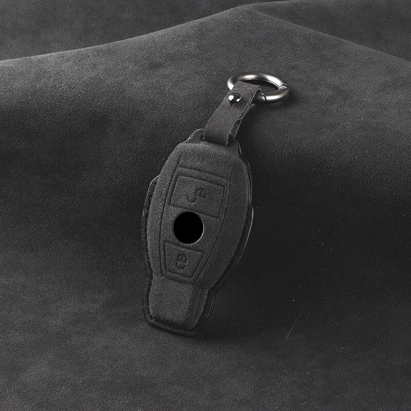 Car Key Case Cover For Mercedes Benz A B C E S Class W204 W205 W212 W213 W176 GLC CLE CLA GLB GLC GLS AMG W177 W222