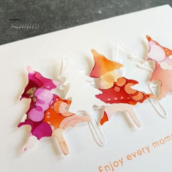 Vánoční strom Cedr Řezací šablona pro DIY Scrapbooking Album Papírová karta