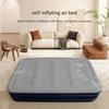 1-2 Person PVC Automatic Inflatable Mattress Camping Home Built-In Pump Bed Thickened For Indoor Outdoor Rest Lazy Sleeping Mat