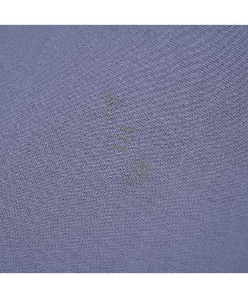 TEMPUS STUDIO Half Logo Long Sleeve [Blue]
