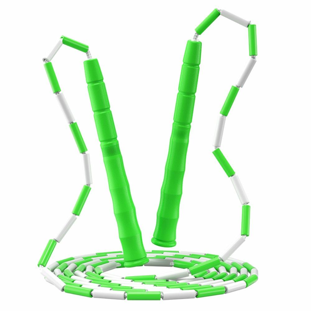 Bamboo Joint Jump Rope Hard Bead Training Adult Fitness Fancy Non-knotting Bamboo Joint Jump Rope