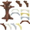 MOC Bogen 1x5x4 Äste Gebogene Steine Kompatibel 2339 14395 3307 Brücke Tür Burg Zubehör Bausteine Kinderspielzeug