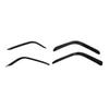 4pcs Car Wheel Mudguards Fender Flares Wheel Eyebrow Trim for Jeep Wrangler JL 2018+ Low Fender Models